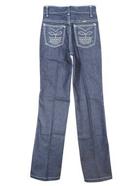 Maverick Vintage 70s Jeans Boys 12 Slim Blue Straight‎ Leg NWT Deadstock